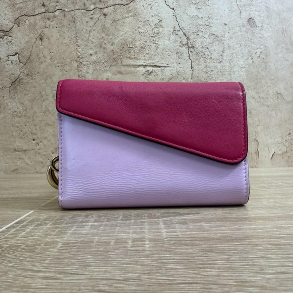 Dior Pink and Fuchsia Women's Wallet